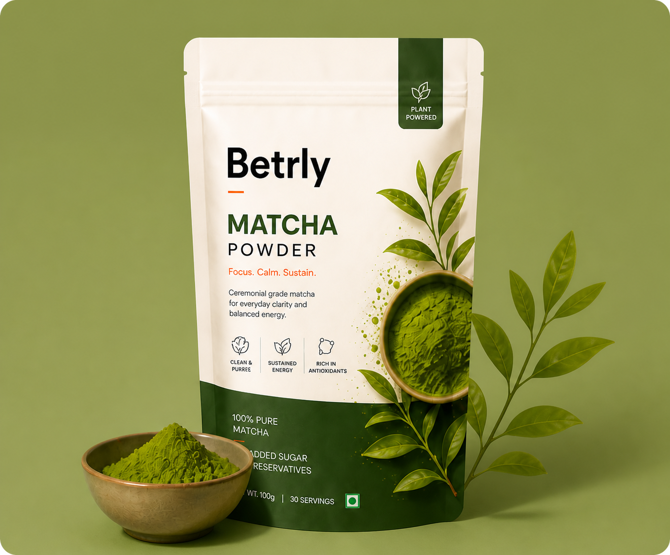 Betrly Matcha Powder